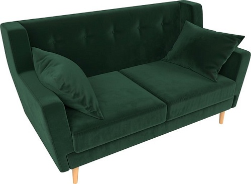 Диван Mebelico Брайтон 2 (велюр, зеленый)