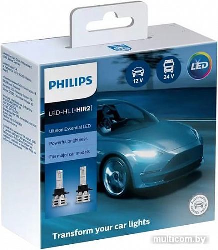 Светодиодная лампа Philips HIR2 Ultinon Essential LED 2шт