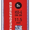 Набор оснастки Milwaukee 4932352402 (5 предметов)