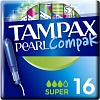 Тампоны с аппликатором Tampax Pearl Super Duo с аппликатором (16 шт)