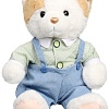Классическая игрушка Milo Toys Little Friend Котик в голубом комбинезоне 9905650