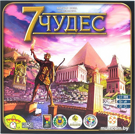 Настольная игра Стиль Жизни 7 чудес