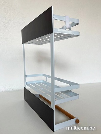 Вешалка кухонная Happy Home На холодильник HH-043 (черный)