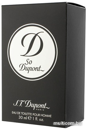 S.T.Dupont So Dupont Pour Homme EdT (30 мл)
