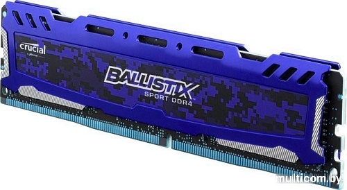 Оперативная память Crucial Ballistix Sport LT Red 16GB DDR4 PC4-19200 [BLS16G4D240FSE]
