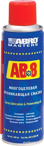 ABRO Смазка техническая Masters AB-8-200-R (200 мл)