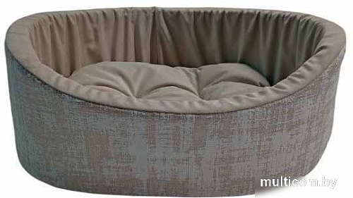 Лежак Homepet Florida №3 83663 (57x45x20м, нежно-голубой с золотом)