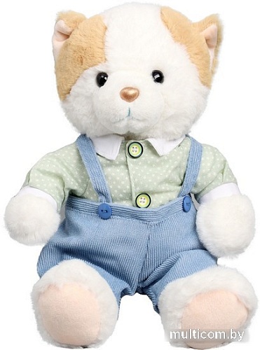 Классическая игрушка Milo Toys Little Friend Котик в голубом комбинезоне 9905650