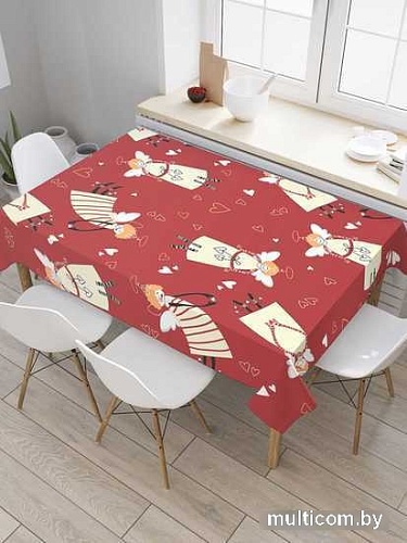Скатерть JoyArty Милые ангелочки tcox_56647_120x145