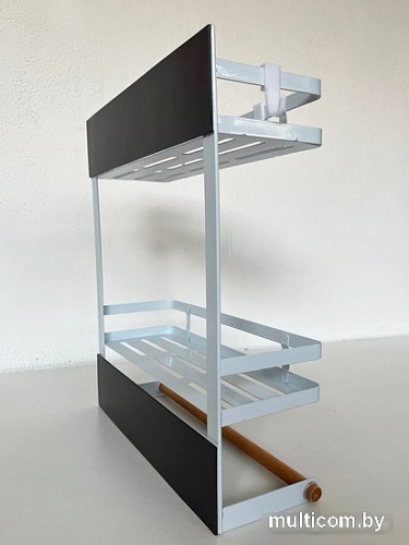 Вешалка кухонная Happy Home На холодильник HH-043 (черный)