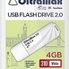 USB Flash OltraMax 310 4GB (белый)
