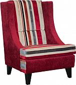 Интерьерное кресло Виктория Мебель Лорд СК 1984 (ткань, красный/бежевый)