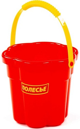 Ведерко для игры в песочнице Полесье Цветок 35431