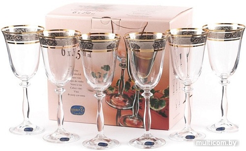 Набор бокалов для вина Bohemia Crystal Angela 40600/43249/250