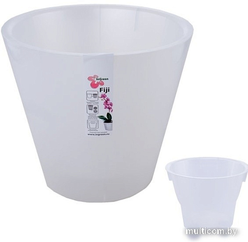 Горшок Plastic Republic Fiji 1.6 л (белый)