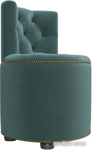 Пуфик Лига диванов Саваж (велюр, бирюзовый)