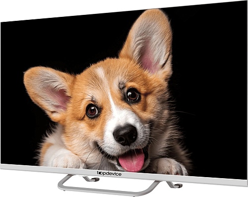 Телевизор Topdevice 32" SMART TV YаOS 03 (белый)