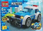 Конструктор Город мастеров Полицейская машина 2в1 30082-JS (98эл)
