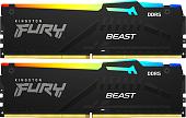 Оперативная память Kingston FURY Beast RGB 2x32ГБ DDR5 5600 МГц KF556C40BBAK2-64