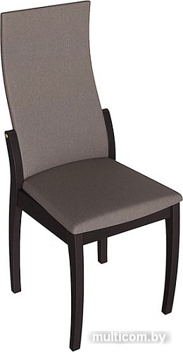 Стул Трия Бруклин Т1 (венге/микрофибра шоколад)