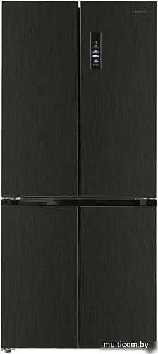 Четырёхдверный холодильник MAUNFELD MFF190NFDSB