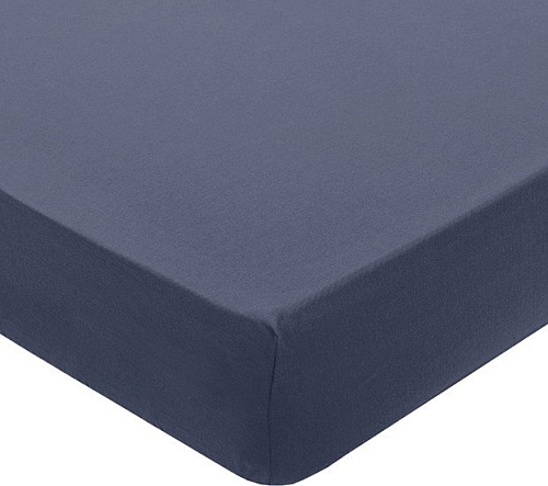 Постельное белье Миланика Фиалка на резинке 160x200 (поплин г/к)