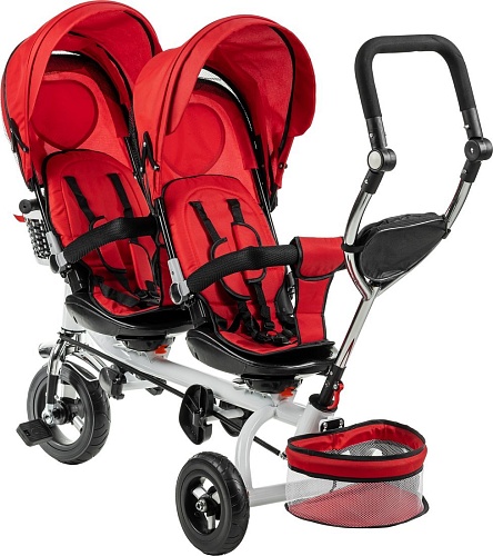 Детский велосипед Nino Двухместный (красный)