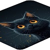 Коврик для мыши CACTUS Black Cat CS-MPC-D09S