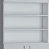 Шкаф распашной Макс Стайл Falcon Fidji Egger 240x100x50 15C5050 (белый классический W960 ST7)