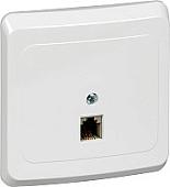 Розетка телефонная Systeme Electric Этюд TELC-001B