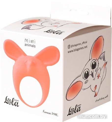 Виброкольцо Lola Games Fennec Phil 184531 7000-24Lola (оранжевый)