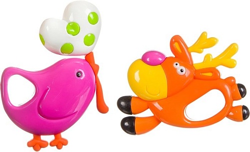 Погремушка Bondibon Baby You олень, птичка ВВ3120