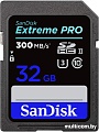 Карта памяти SanDisk Extreme PRO UHS-II SDHC 32GB [SDSDXPK-032G-GN4IN]