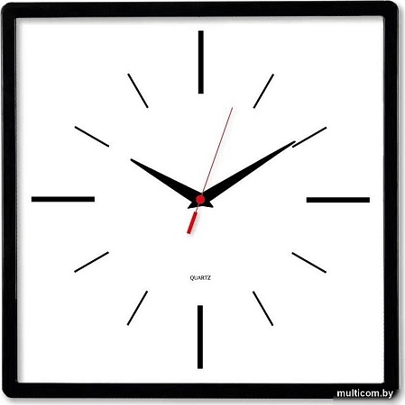 Настенные часы Бюрократ WallC-S61P30/Black