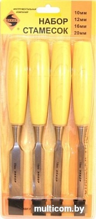 Набор стамесок Энкор 10401 (4 предмета)