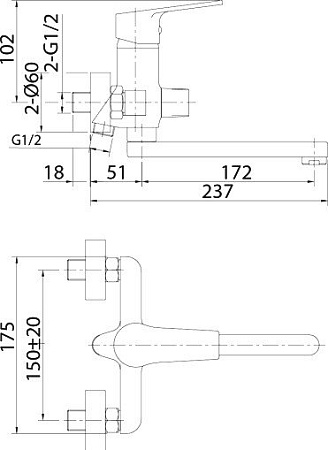 Смеситель Milardo Helic HELSB02M02