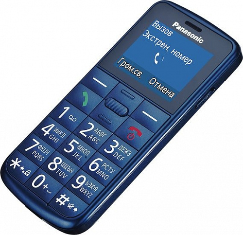 Мобильный телефон Panasonic KX-TU110RU (синий)