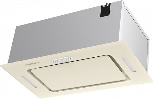 Кухонная вытяжка HOMSair Crocus Push 52 Glass (бежевый)