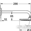 Верхний душ Grohe Rainshower Cosmopolitan 210 (286мм) [26062000]