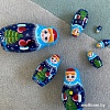 Развивающая игра Брестская Матрешка Снегурочка (набор 7 шт)