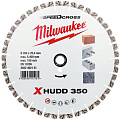 Отрезной диск алмазный Milwaukee Speedcross X-HUDD 350мм 4932492151