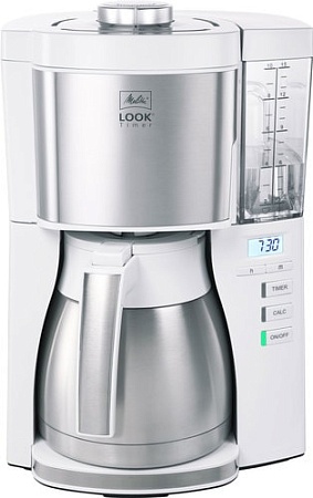 Капельная кофеварка Melitta Look V Therm Timer (белый)