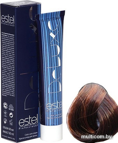 Estel Professional De Luxe 6/4 темно-русый медный