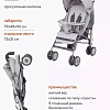 Коляска прогулочная «трость» Rant Basic Tango RA352 (silver grey)