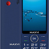 Кнопочный телефон Maxvi B35 (синий)