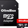 Карта памяти Oltramax Premium OM064GCSDXC10UHS-1-PrU3 microSDXC 64GB (с адаптером)