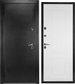 Металлическая дверь Guard Термо MG109 96x205 левая (черное серебро/белый ясень)