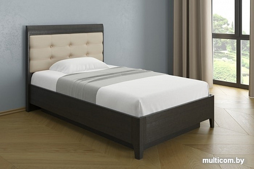 Кровать Лером Камелия КР-1072-ВЕ 140x200 (дуб венге)