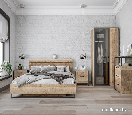 Комод Mobi Трувор 13.307.02 (дуб гранж песочный К356-интра)