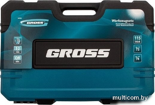 Набор ключей GROSS 14152 (115 предметов)